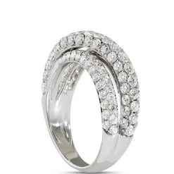 Crossover Diamond Ring in 14K White Gold Best