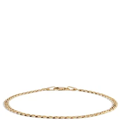 Cuban Link 8-Inch Bracelet, 14K Yellow Gold Best