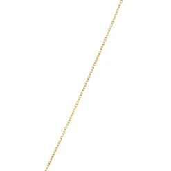 Cushion Aquamarine and Diamond Necklace, 1/10 Total Carat Weight, 14K Yellow Gold Online