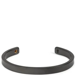 Dark Foiled Stainless-Steel Men’s Cuff, 6mm Sale
