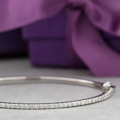 Diamond Bangle Bracelet 14K Best