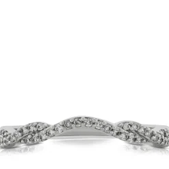 Diamond Contour Band 14K Sale