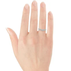 Diamond Contour Band 14K Sale