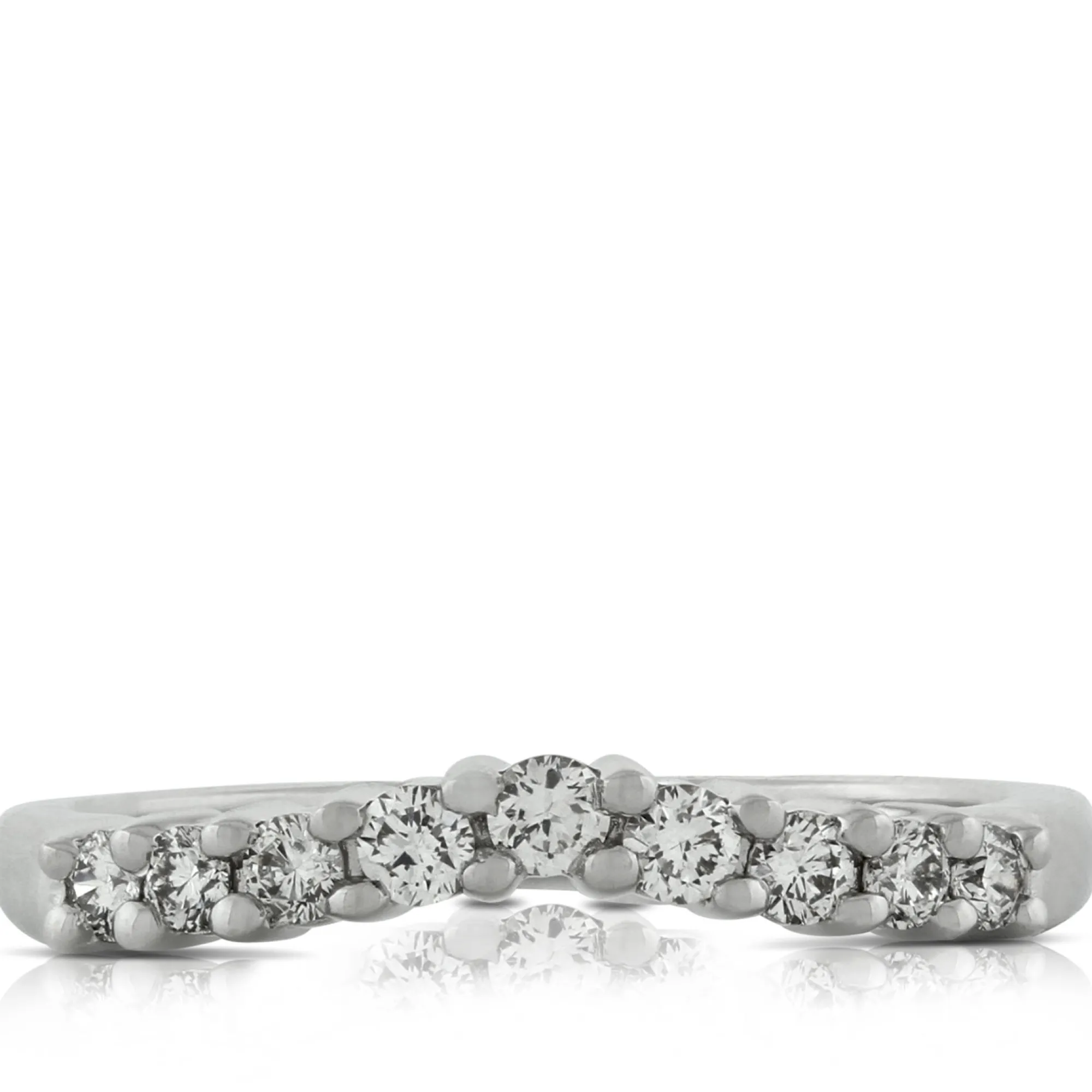 Diamond Contour Band 14K Sale