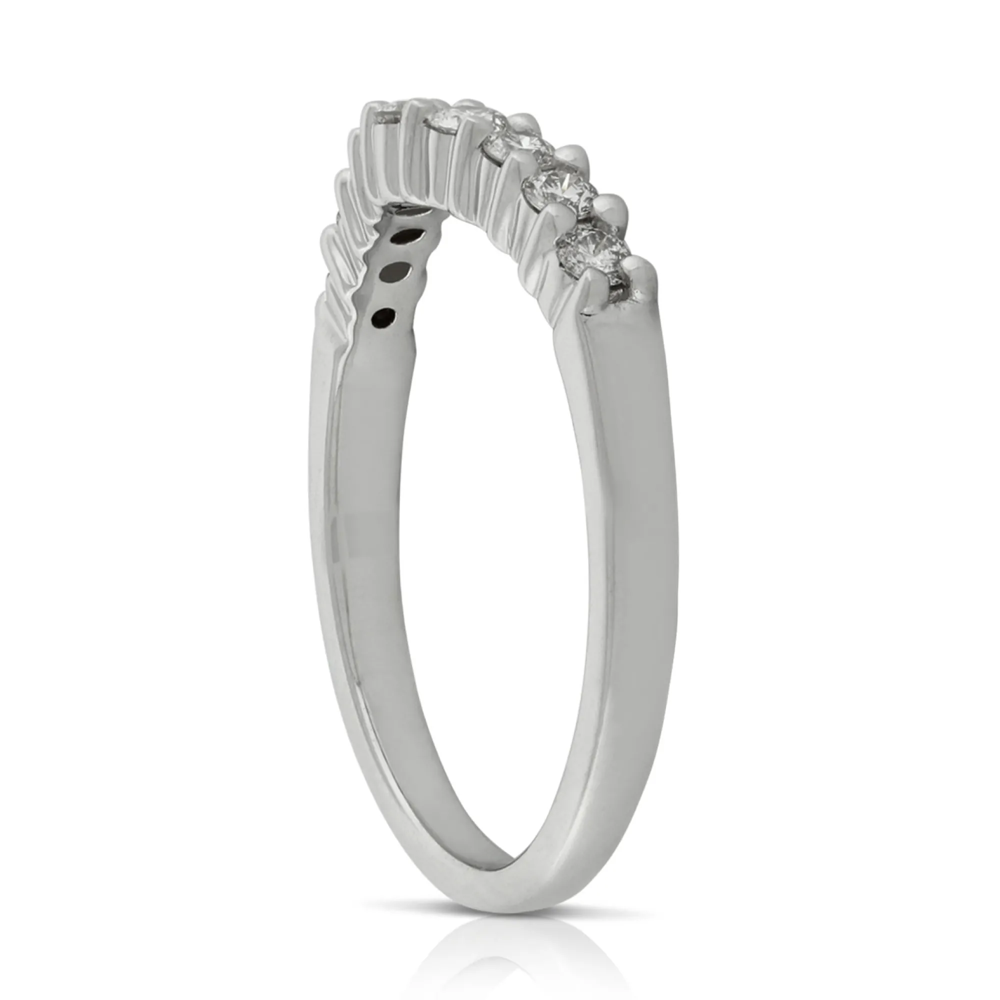 Diamond Contour Band 14K Sale