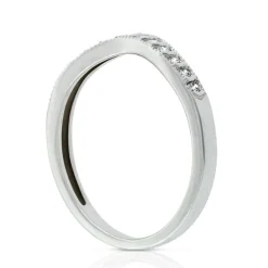 Diamond Contour Wedding Band 14K Best