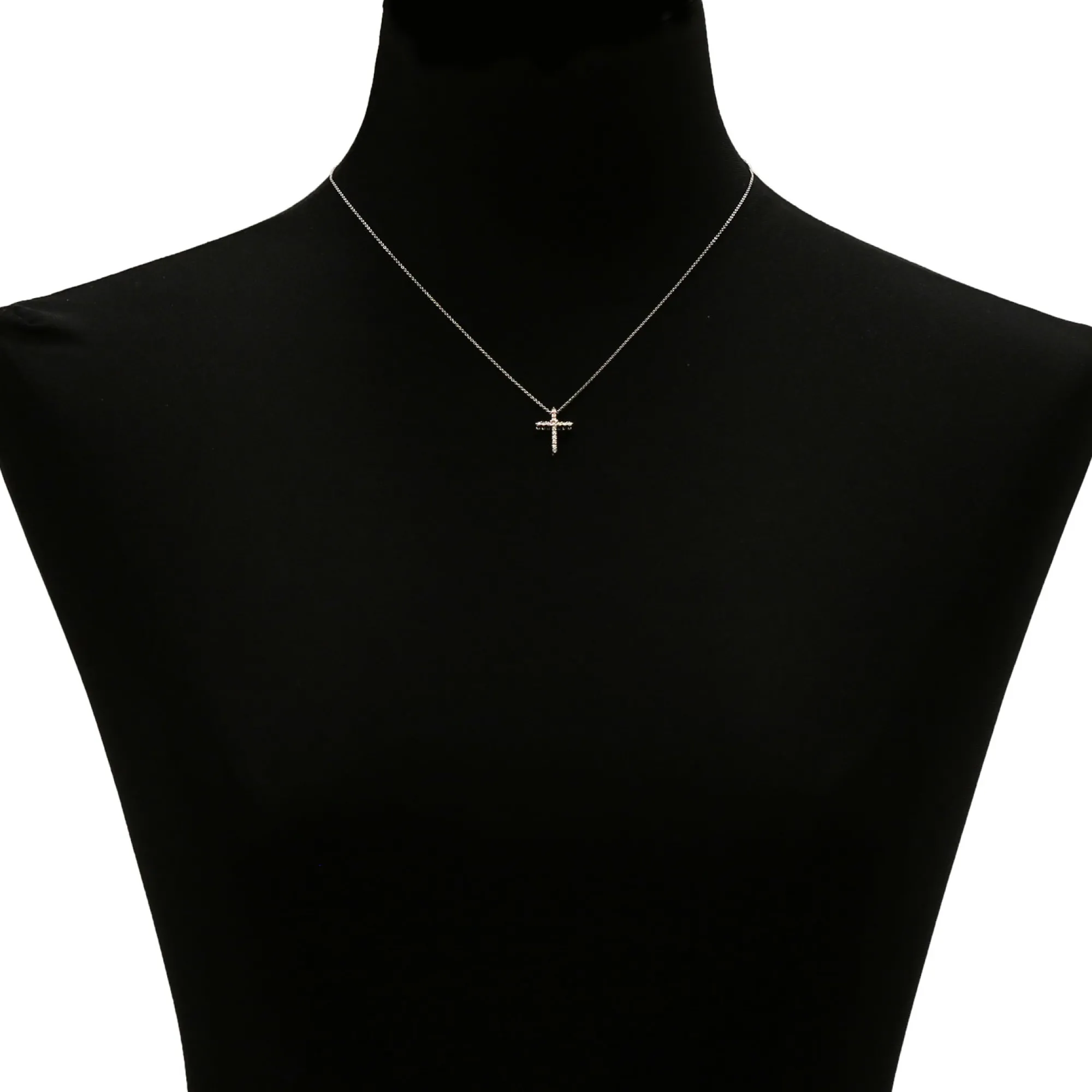 Diamond Cross Pendant 14K Clearance