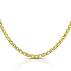 Toscano Diamond Cut Box Chain 14K, 18" Outlet