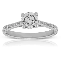 Diamond Engagement Ring 14K Sale