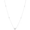 Diamond Heart Pendant Necklace, 14k White Gold Online