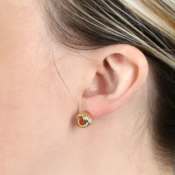Double Open Love Knot Earrings 14K Hot