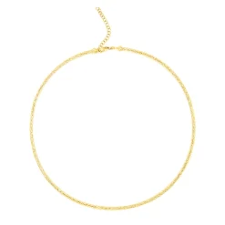 Flexible Omega 18-Inch Chain, 14K Yellow Gold Hot