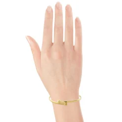 Toscano Gold Bypass Bangle 14K Online