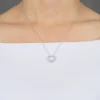 Graduated Diamond Heart Pendant 14K, 1/2 ctw. Clearance