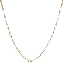 Graduated Round Diamond Necklace, 14K Yellow Gold