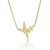 Heartbeat Necklace 14K Outlet