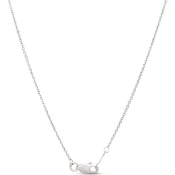 Heart Shaped Diamond Pendant Necklace, ½ Carat Total Weight, 14K White Gold New