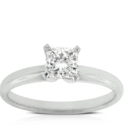 Ikuma Canadian Diamond Princess Cut Ring 14K, 3/4 ct.