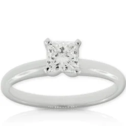 Ikuma Canadian Diamond Princess Cut Ring 14K, 3/4 ct.
