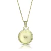 Ikuma Canadian Diamond Radiant Medallion Necklace 14K Sale
