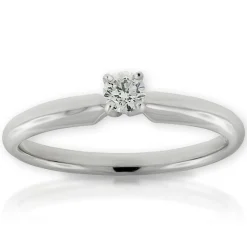 Ikuma Canadian Diamond Ring 14K, 1/7 ct.