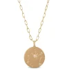 Ikuma Canadian Diamond Sagittarius Zodiac Necklace, 14K Yellow Gold Online