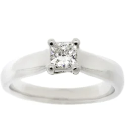 Ikuma Canadian Princess Cut Diamond Solitaire Ring 14K, 1/2 ct. Online