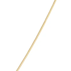 22-Inch Adjustable Box Chain Necklace, 14K Yellow Gold New