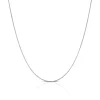 20 Inch Box Chain, 14K White Gold Clearance