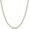 17-Inch Diamond Necklace, 14K Yellow Gold Sale