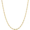 24-Inch Moon Cut Bead Necklace, 14K Yellow Gold Outlet
