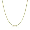 18-Inch Round Wheat Chain Necklace, 14K Yellow Gold Sale