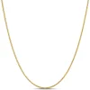 22-Inch Sliding Adjustable Gold Neck Chain, 14K Yellow Gold