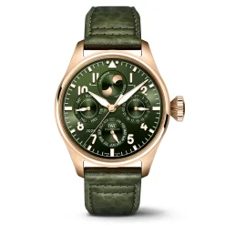 IWC Big Pilot's Perpetual Calendar ProSet Green Dial Watch, 42mm New