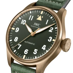 IWC Big Pilot’s Watch 43 Spitfire Green Dial Watch, 43mm Hot