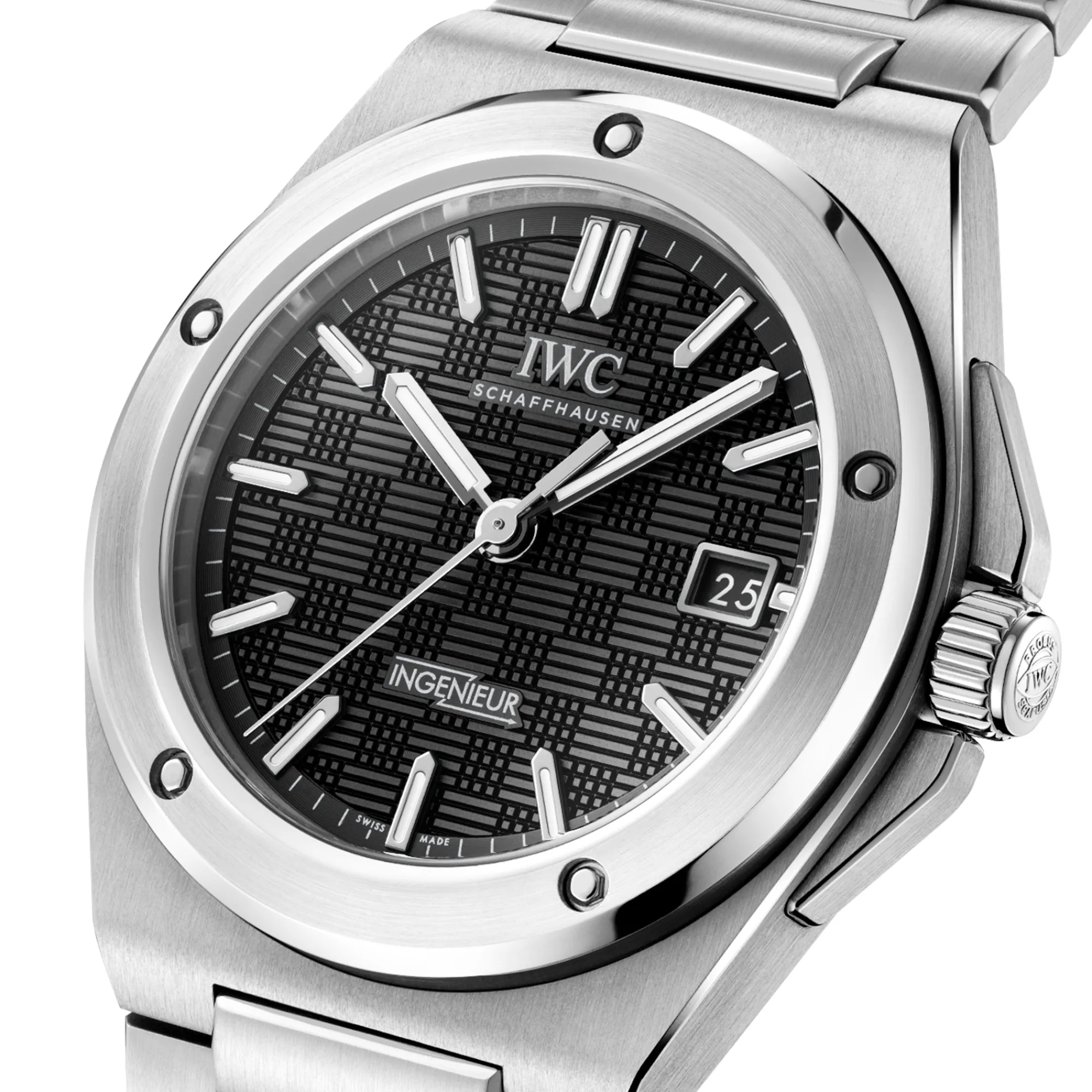IWC Ingenieur Automatic 40 Black Dial Watch, 40mm Online