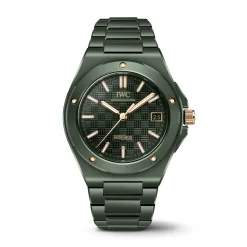 IWC Ingenieur Automatic Green Dial Watch, 42mm Clearance