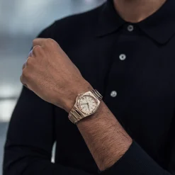 IWC Ingenieur Automatic 35 Rose Gold Dial Watch, 35mm Best