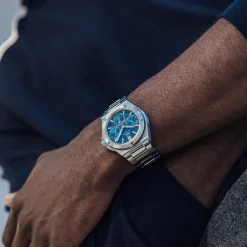 IWC Ingenieur Blue Dial Watch, 41.6mm Outlet
