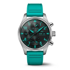 IWC Pilot’s Chronograph “Mercedes-AMG PETRONAS Formula One™ Team” Black Dial Watch, 41mm New