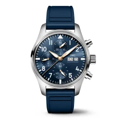 IWC Pilot’s Watch Chronograph Le Petit Prince Blue Dial Watch, 41mm Outlet