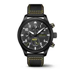 IWC Pilot’s Watch Chronograph Edition Royal Maces Black Dial Watch, 44.5mm New