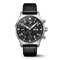 IWC Pilot's Watch Chronograph Black Dial Watch, 43mm Hot