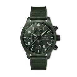 IWC Pilot’s Watch Chronograph TOP GUN Edition “Woodland” Green Dial Watch, 44.5mm Outlet