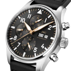 IWC Pilot’s Watch Chronograph APXGP Black Dial Watch, 43mm Clearance