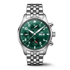 IWC Pilot's Watch Chronograph Green Dial Watch, 43mm Hot