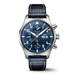 IWC Pilot's Watch Chronograph Blue Dial Watch, 43mm Clearance
