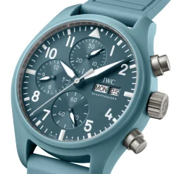 IWC Pilot’s Watch Chronograph 41 Top Gun Miramar Blue Dial Watch, 41.9mm Clearance