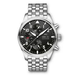 IWC Pilot’s Watch Chronograph Black Dial Watch, 43mm Best