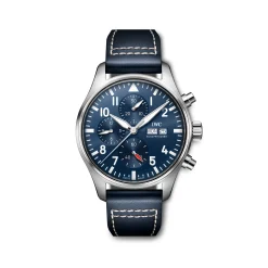IWC Pilot’s Watch Chronograph Blue Dial Watch, 43mm Discount